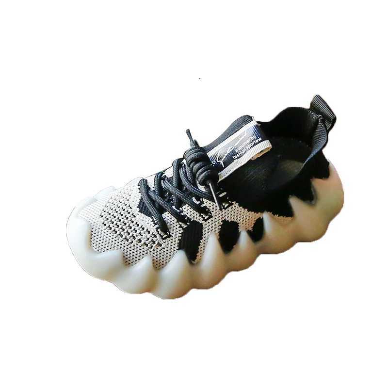 2022 New SpringAutumn Children Unisex Toddler Boys Girls Sneaker Mesh Breathable Fashion Casual Kids Shoes 21 30 C260130