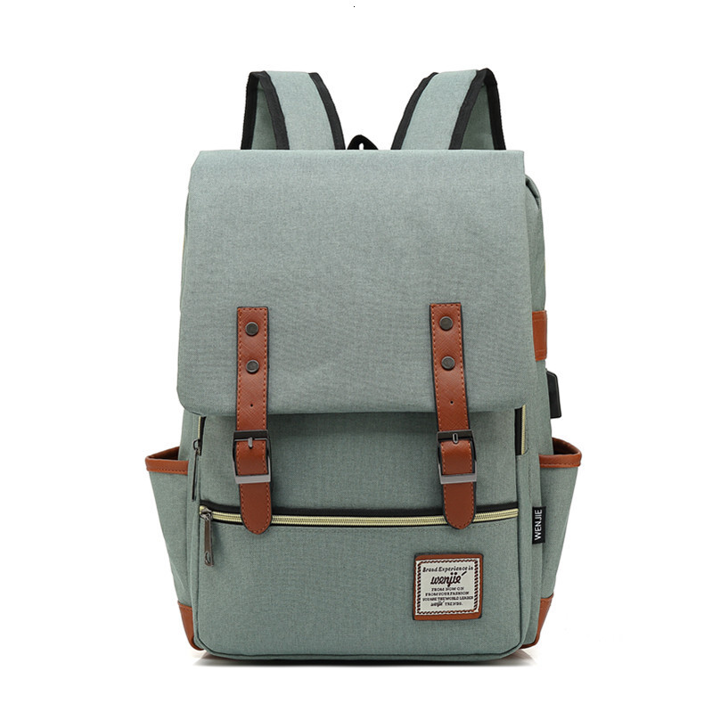 New designer personalized retro neutral outdoor canvas large travel backpack fashionable backpack