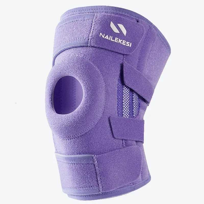 Adjustable 1PCS Elastic Knee Support Basketball Soccer Brace Kneepad Fitness Running Cycling Adjustable Patella Knee Protection Y251024