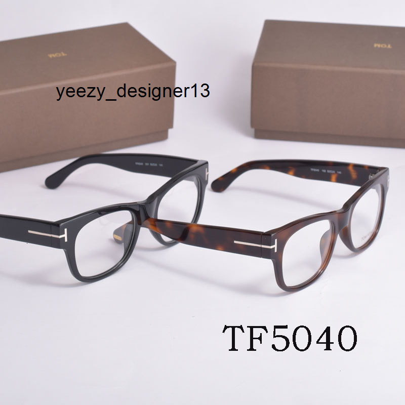 designer sunglasses luxury glasses for men women gold silver eyeglass frame tf5040 acetate optical live streaming non prescription toms fords fordd tf YP6E