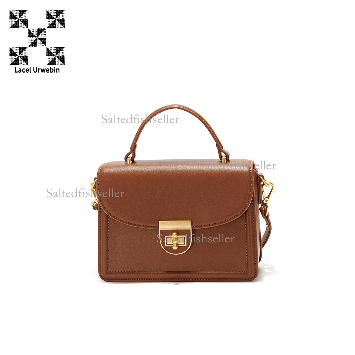 Lacel Urwebin Designer New Fashionable And Simple Handbag, Versatile Mini Women's Three-dimensional Small Square Bag, Single Shoulder Crossbody B