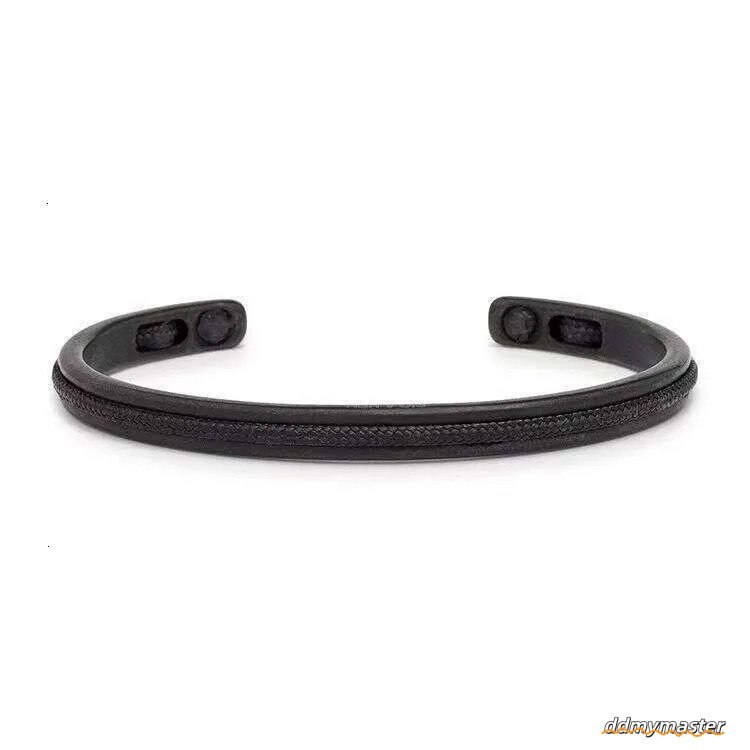 Handwoven Red Rope - Open Design, Creative Couple Bracelet With Black Accents Ddmymaster