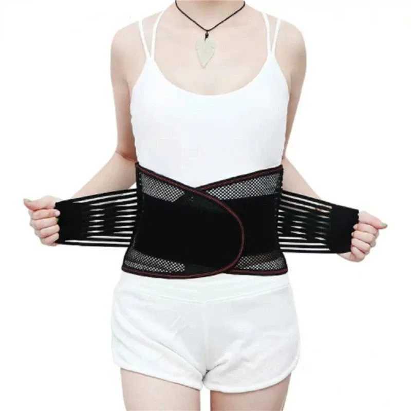 Back Brace for Men and Women Anti Skid Mesh Adjustable Back Lumbar Waist Support Belt Lower for Back Pain Relief Y251025