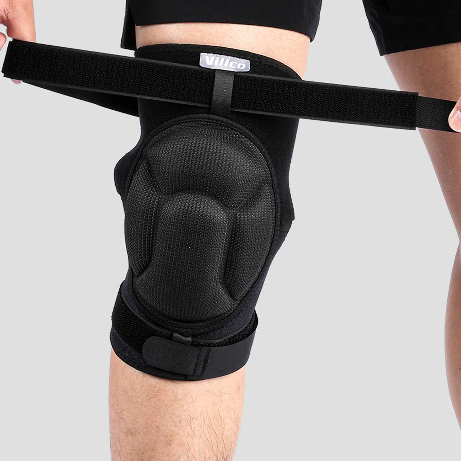 Pressure strap protection Sports Thickening Knee Pads Volleyball Extreme Sports Kneepad Brace Support Anti collision ElasticKnee Y251024