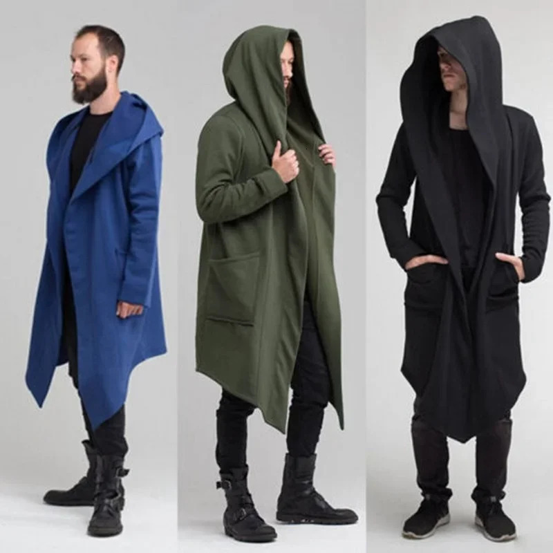 Oversized Hooded Cardigan Jacket Unisex Spring Warm Coat Solid Color Hoodie for Men Women 251020