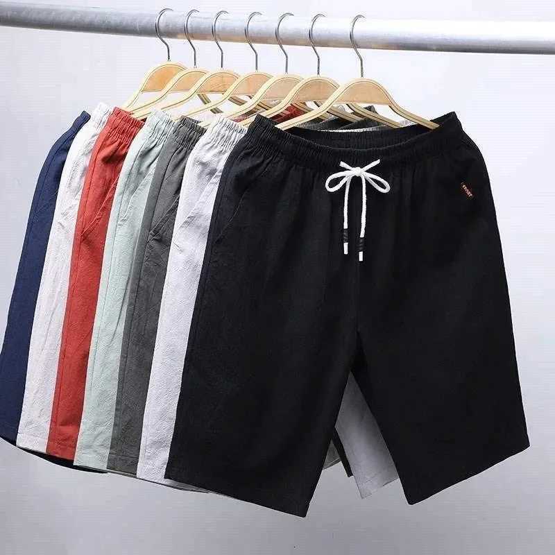2025 Summer New Mens Fashion Leisure Brand Shorts Outdoor Sports Running Gym Fitness Training Loose Large Straight ShortsXJ251025