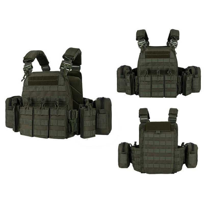YAKEDA 6094 Hunting Vest Quick Rease Plate Carrier1000d Nylon Outdoor Protective Adjustab Vest Chest Rig Y251022