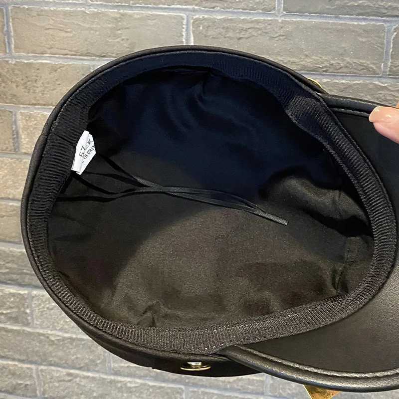 Fashionable New Uniform Cosplay Decoration Party Hat Elegant Anime Mahing Flat Top Hat for Costume Ball Decorations Y251025