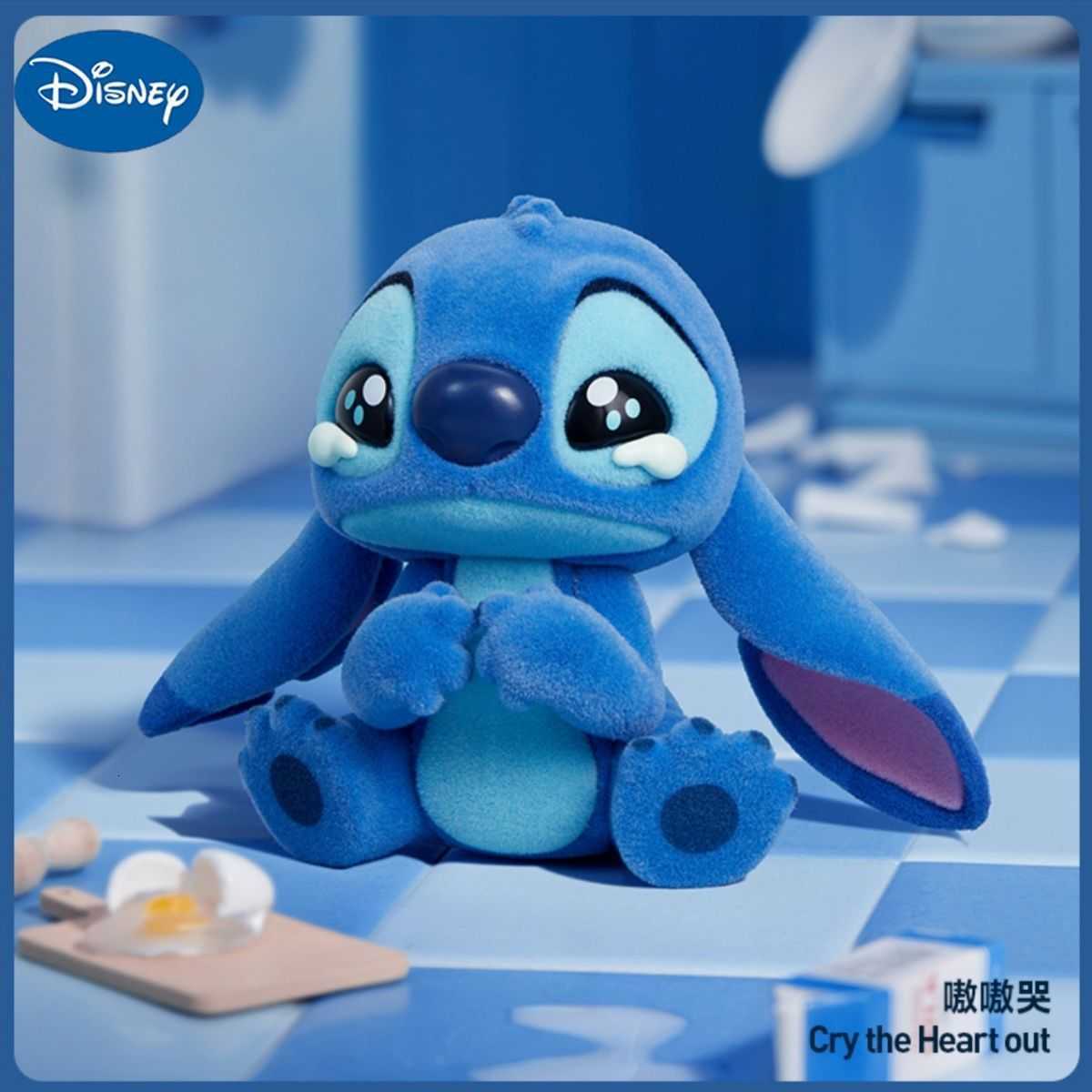 Disney POPMART Bubble Stitch Emotion Series Figurine Blind Box Decoration 3D H251025