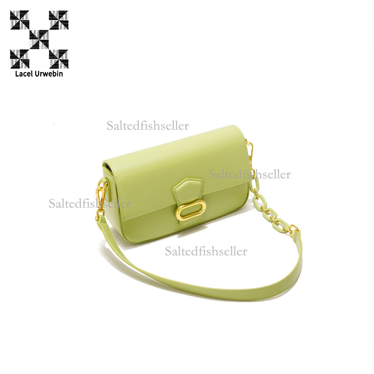 Lacel Urwebin Designer Fashion Women's Bag Luxury New Texture Commuter Underarm Bag Trendy Brand Premium Mini Shoulder Cross Bag Chain Handbag Mi