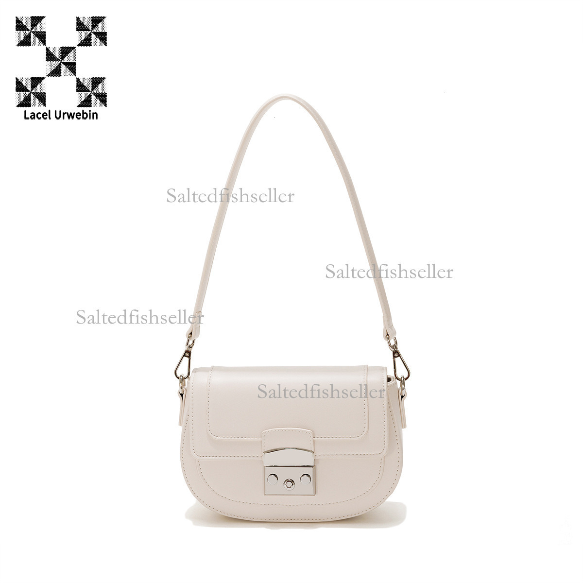 Lacel Urwebin Fashion Women's Bag 2025 New Niche Design Light Luxury Commuter Saddle Bag Versatile Single Shoulder Crossbody Bag Free shipping