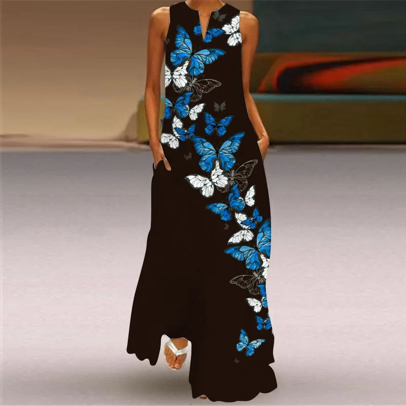 Summer Long Dresses Feathers Womens Elegant Robe Party Sleeveless Casual Vintage y2k Vestidos Para Mujer S5XL 251020