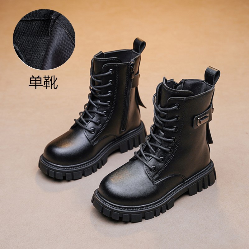 Children Design Boots for Girls Kids Short Boots Child Girl Littlesprouts Fashion Design Zipper Non-slip Boots Sizes 27 - 37 US10C-US5Y L1176