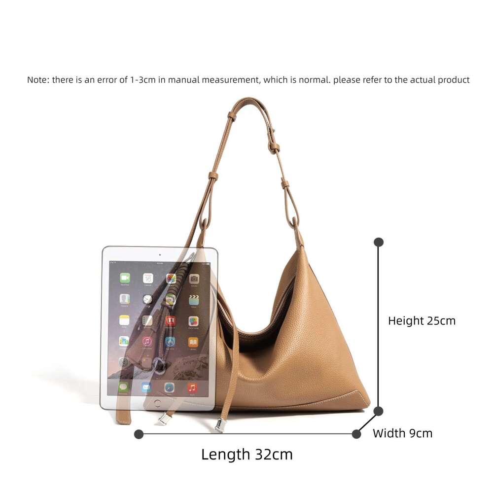 Luxury bag New Niche Simple Style Large Capacity Commuter Tote High end Fashion Underarm Bag