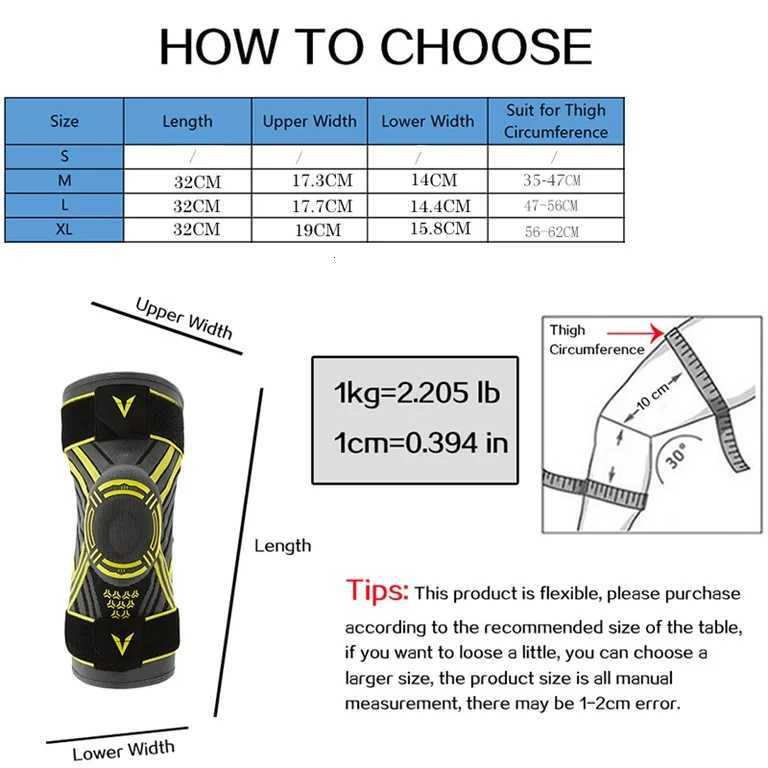 1PC Men Compression Crossfit Rodilleras with Side Stabilizers Silicone Gel Knee Support Patella Pad Y251024
