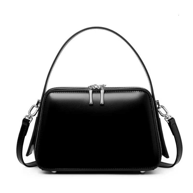 Fashion Underarm Cowhide Genuine Leather Handbags Women Vintage Shoulder Crossbody Bag female Luxury High Quality Tote Bags Z251024