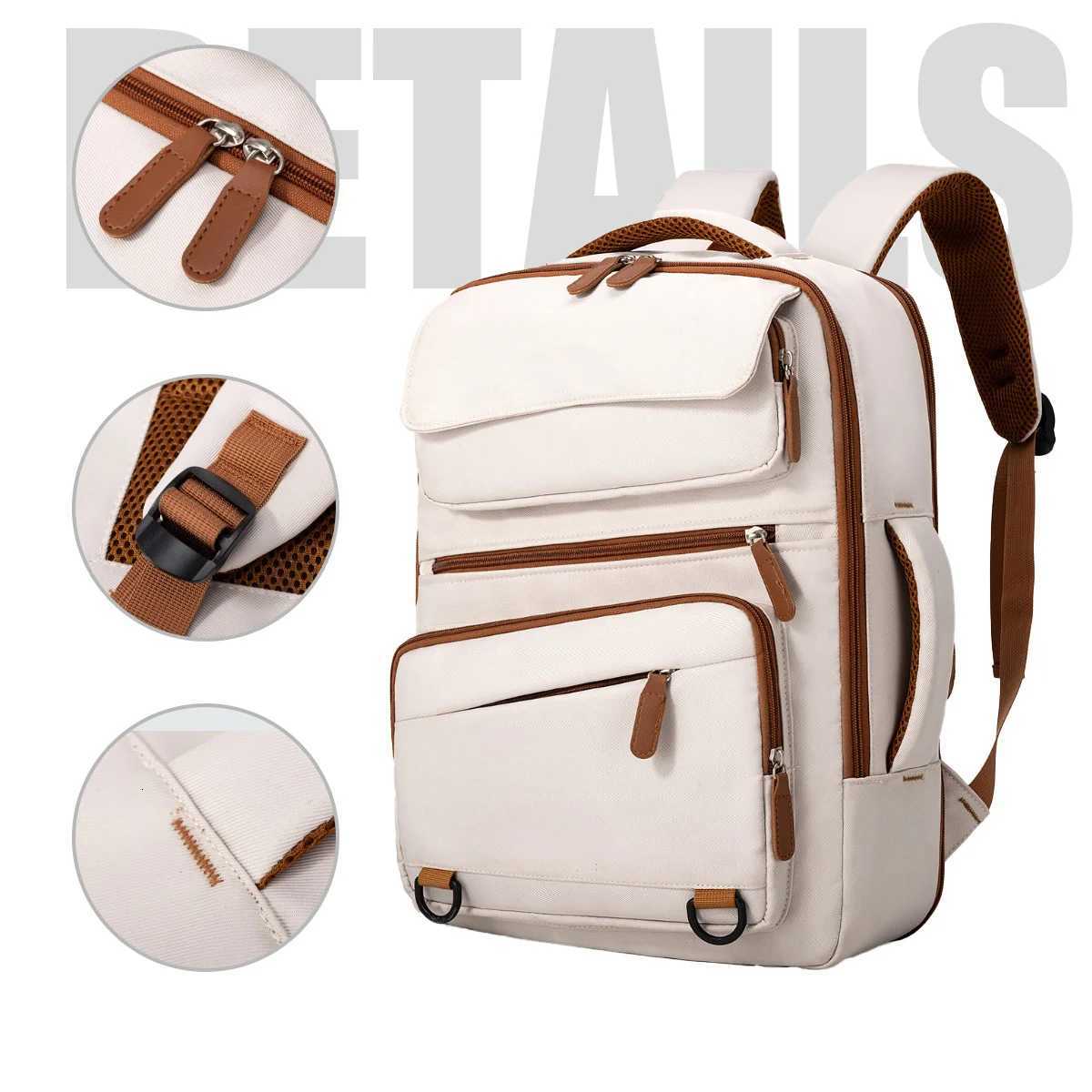 LargeCapacity Travel MultiFunctional Backpack Flying Free CheckIn Computer Business Mens College Student Bag Girls Boarding Conference Office Backpack