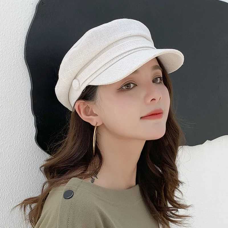 Spring and summer celebrity beret navy hat autumn and winter fashion Korean version casual octagonal retro duckbill c Y251025