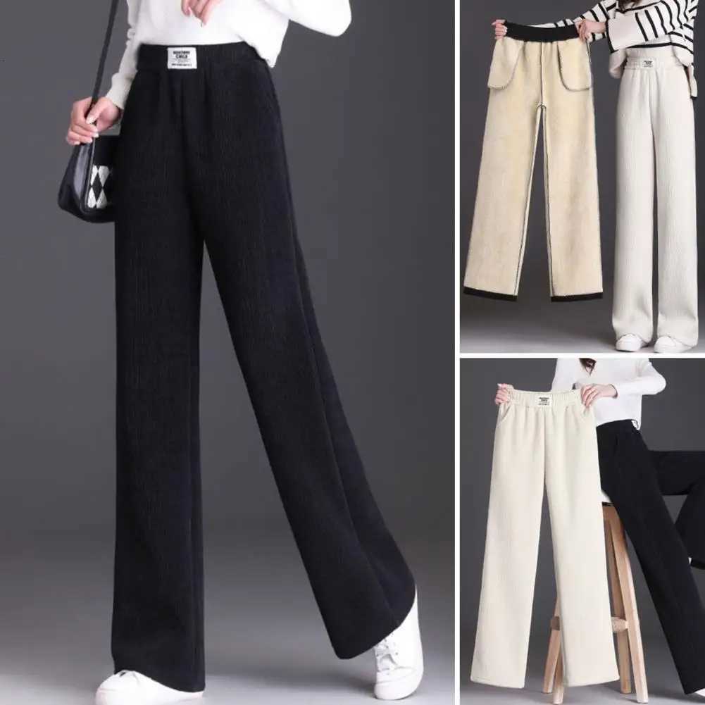 Winter Big Size 3xl Lambwool Fluff Sweatpants Womens Casual Warm Harem Pants Thicken Fleece Lined Jogger Baggy PantalonesT251025