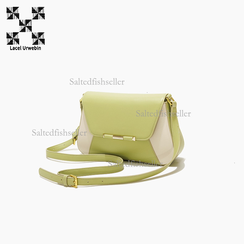 Lacel Urwebin Designer Spring New Envelope Banquet Bag Fashion Shiny Casual Simple Handbag Trendy Women's Splicing Single Shoulder Crossbody Bag