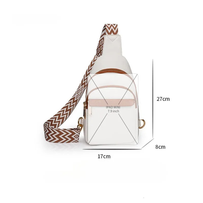 Sling Bag For Women Men Backpack Fanny Pack Crossbody Purse Chest Travel Shoulder Belt Bags Handbag PU Leather Anti Theft 251018