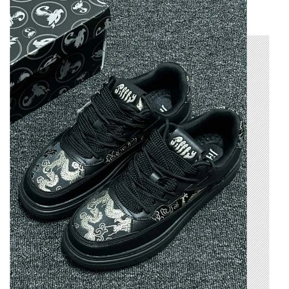 Jifffly 2026 Summer New National Trend Shoes for Men Versatile Plimsolls Original Niche Sports & Couple Trend Footwear