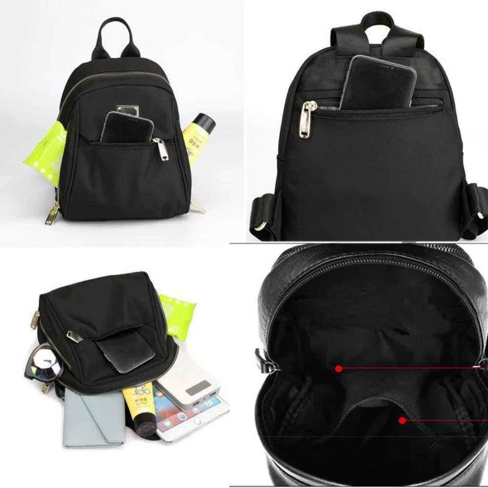 Fashion Backpack New Lightweight College Student Backpack Leisure Large Capacity Travel Backpack Oxford Cloth W251025