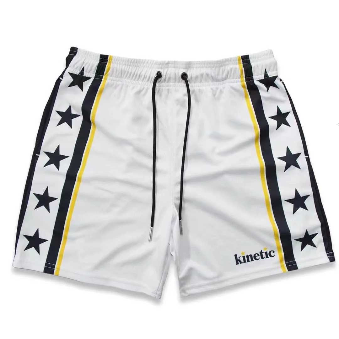 2025 Breathable Men Shorts GYM Basketball Running QuickDrying Shorts Baggy Flame Print Fashion Shorts Summer ShortsXJ251025
