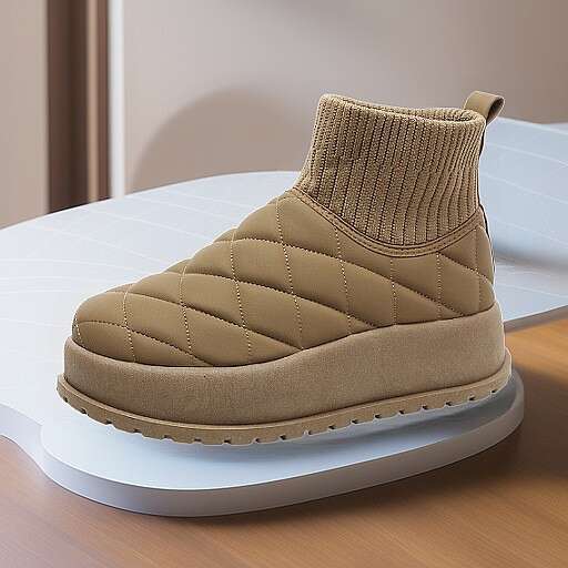 New Snow Boots Winter Cotton Casual Women's Shoes High-top Sneakers Thick-soled Height-increasing Student Korean Version Versatile temperament