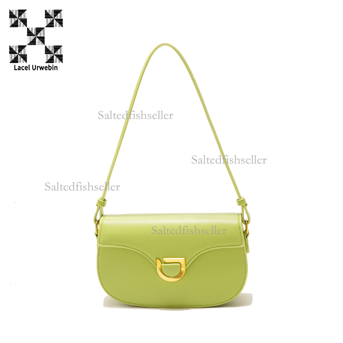 Lacel Urwebin Designer Fashion Simple Commuter Handbag Luxury Spring/summer Simple Saddle Bag Versatile Single Shoulder Crossbody Bag Mini Phone Bag