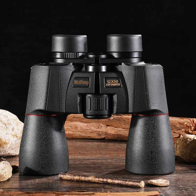 Maifeng 12x50 16x50 12x45 20X50 Binoculars ED Glass Profional Tescopes FMC 4 Prism ns HD Waterproof Night Vision Y251017