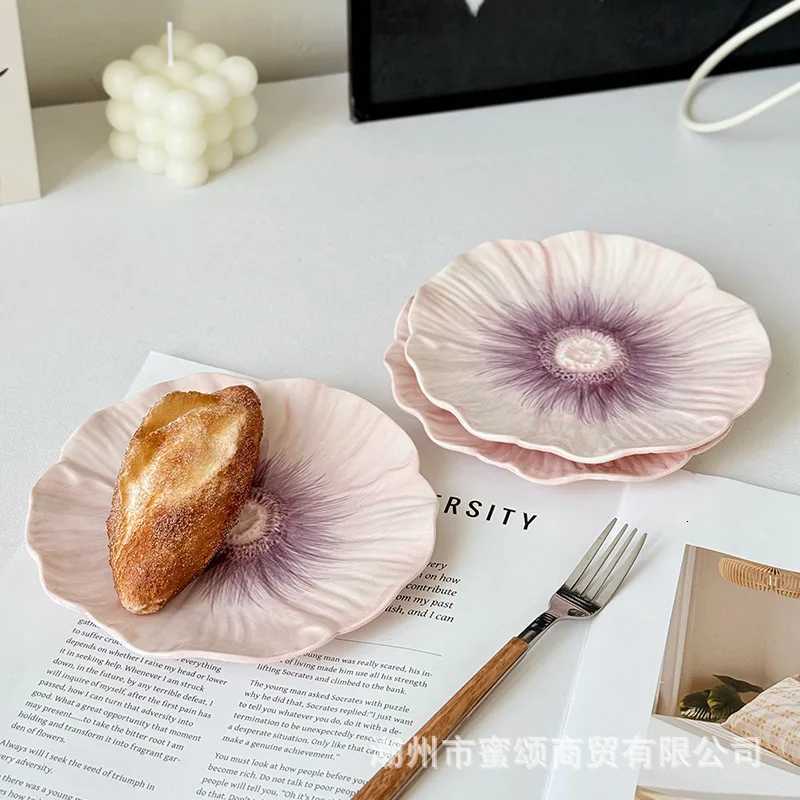 Ceramic Sushi Dish Restaurant Appetizer Tableware Molecar Cuisine Tableware Dessert Snack Plate Dipping Sauce Fruit Platter Y251025