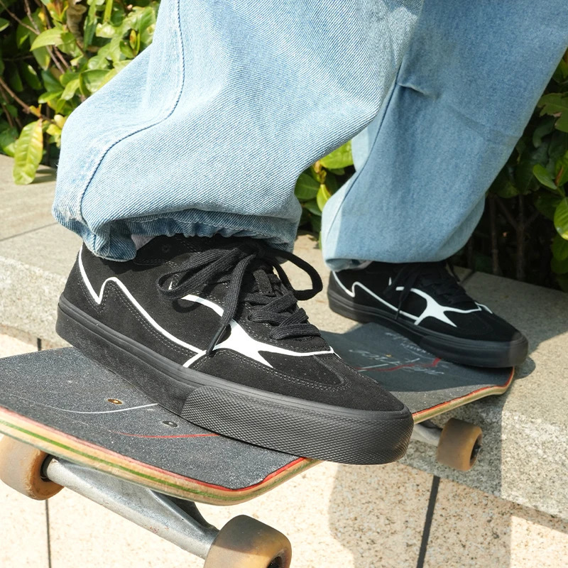 Goluck Casual Walking Shoes Suede Sneakers Mens Womens Skateboard shoes comfy durability cushioning trainers 251023CJ