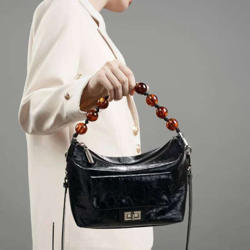 Jonlily Women Genuine Leather Shoulder Female Handbag Totes Ladies Casual Crossbody Daybag Underarm Bag Purse -Kg1710 Suotong1025
