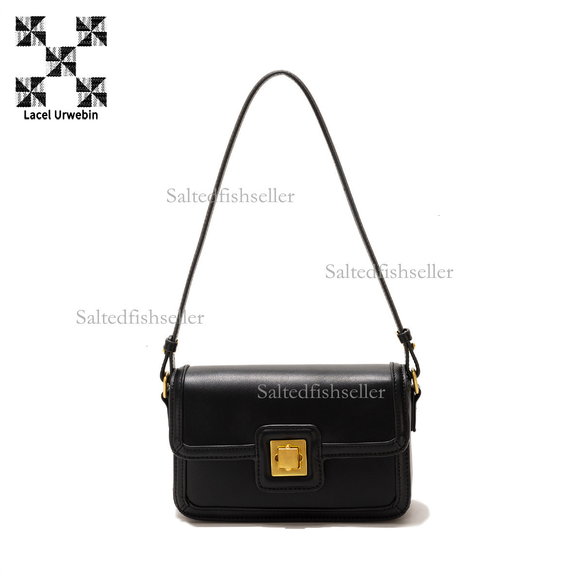 Lacel Urwebin Designer Luxury Women's Handbag Summer New Fashion Commuter Single Shoulder Crossbody Bag Versatile Underarm Small Square Bag Trend