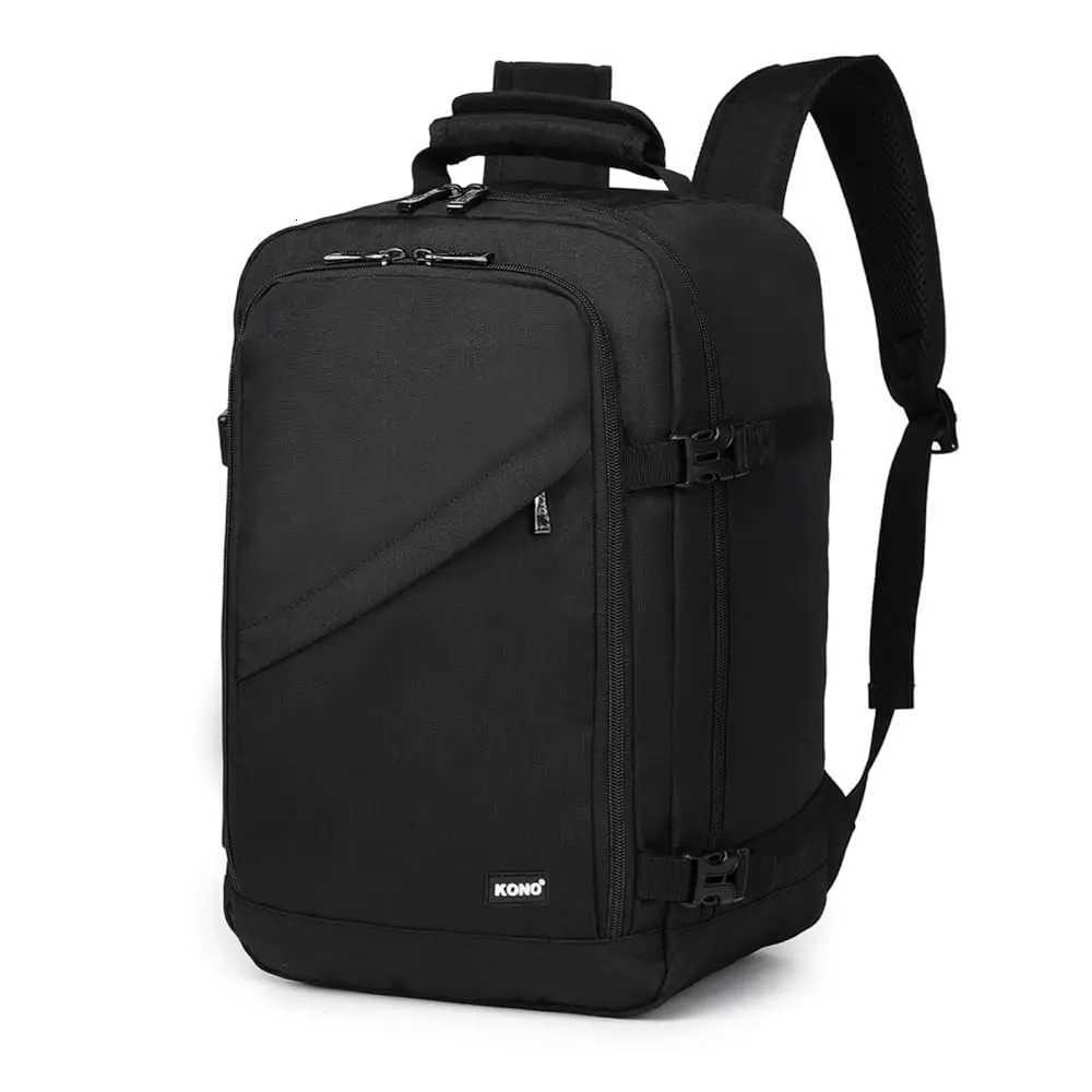 KONO Carry on Backpack Airplane Approved Under Seat Travel Backpack Waterproof Lightweight Daypack 20L30L38L W251025