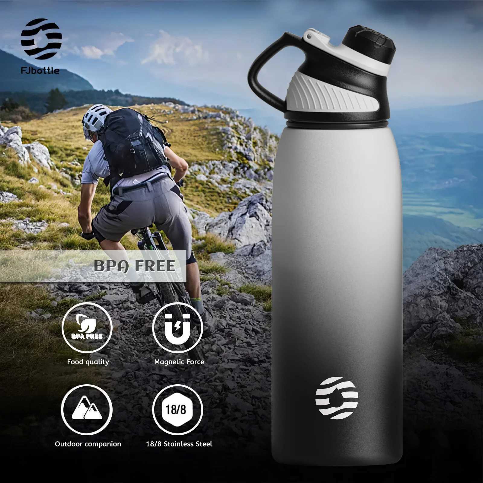 FEIJIANStainless Steel Thermo Bottle with Magnetic Lid Insulated Vacuum Flask Outdoor Sport Water Bottle Keep Cold 1500ml J251025