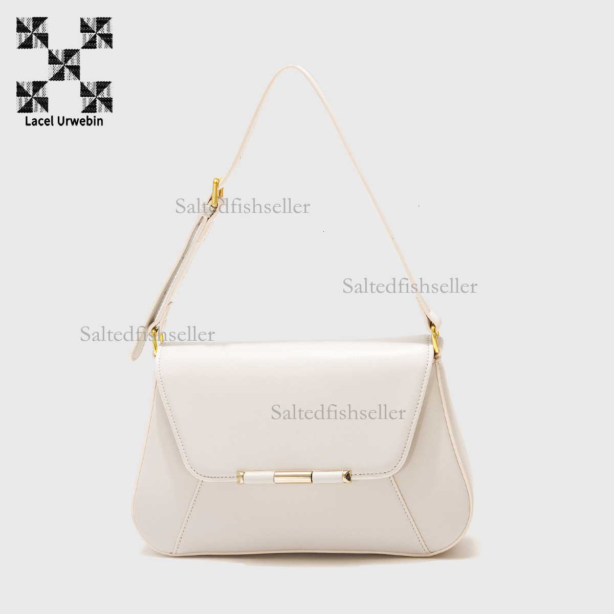 Lacel Urwebin Designer Spring New Envelope Banquet Bag Fashion Shiny Casual Simple Handbag Trendy Women's Splicing Single Shoulder Crossbody Bag