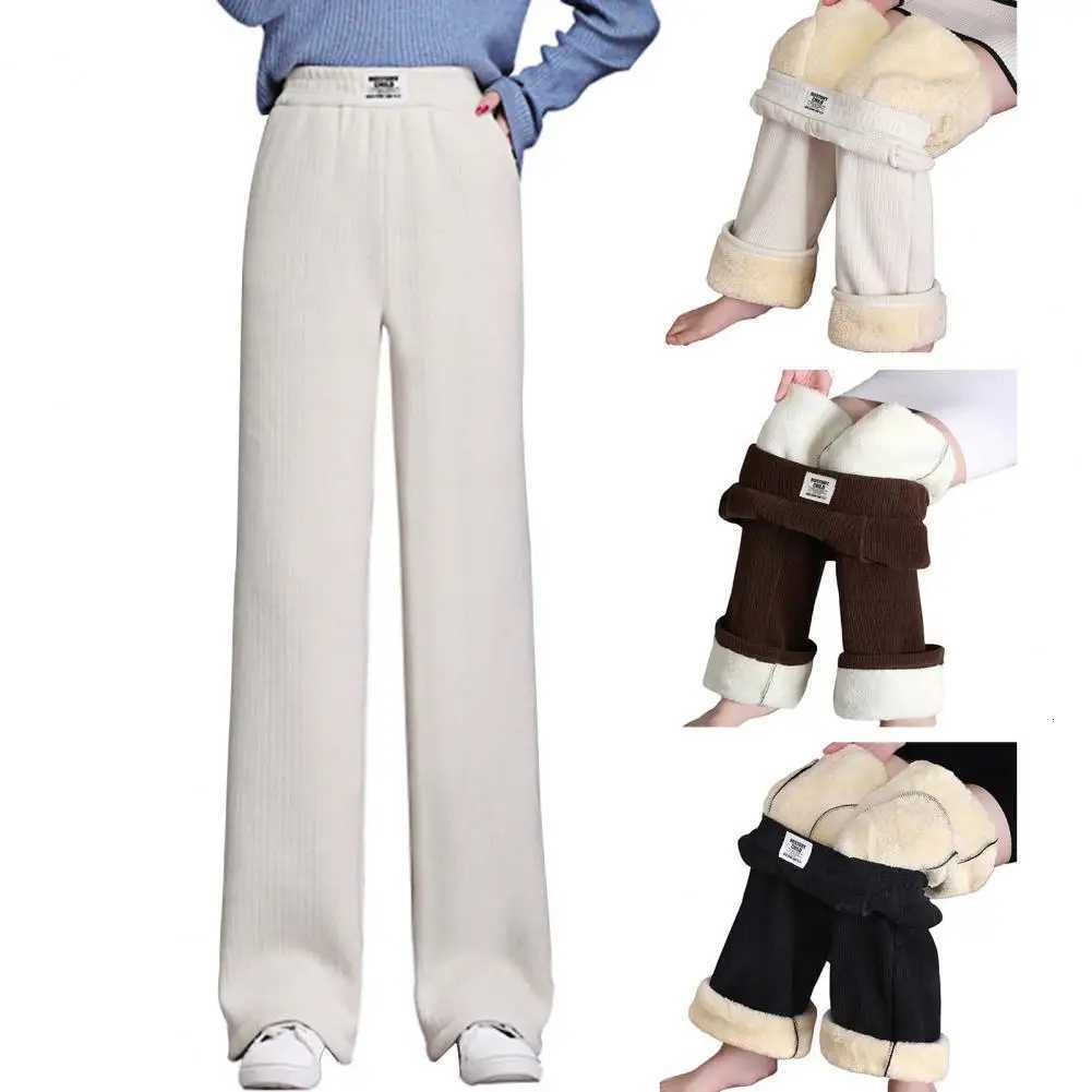 Winter Big Size 3xl Lambwool Fluff Sweatpants Womens Casual Warm Harem Pants Thicken Fleece Lined Jogger Baggy PantalonesT251025