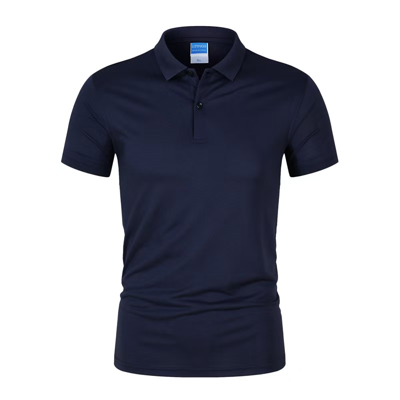 Men's Slim Fit Polo Shirt Short Sleeve Casual Golf Shirt with Collar for Daily & Business Wear CF132