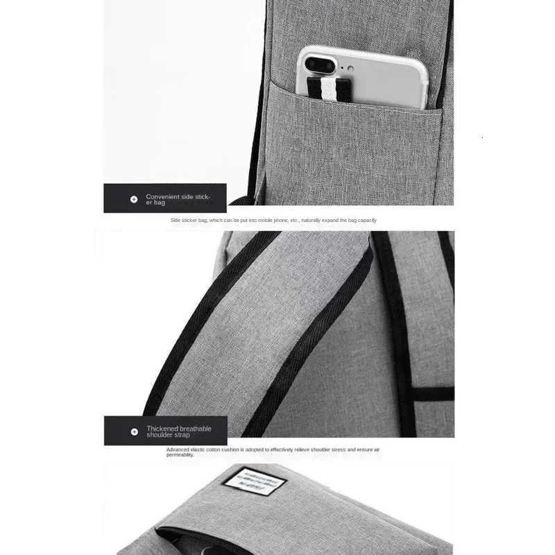 Casual Mens Minimalist Backpack Versatile Backpack Large Capacity School Student Computer Travel Bag Washable Unisex Backpack W251025