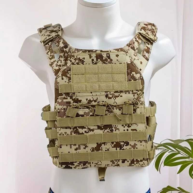 Adjustab Mol Vest Body Armor Vests Security Hunting Outdoor CS Game Training Y251022