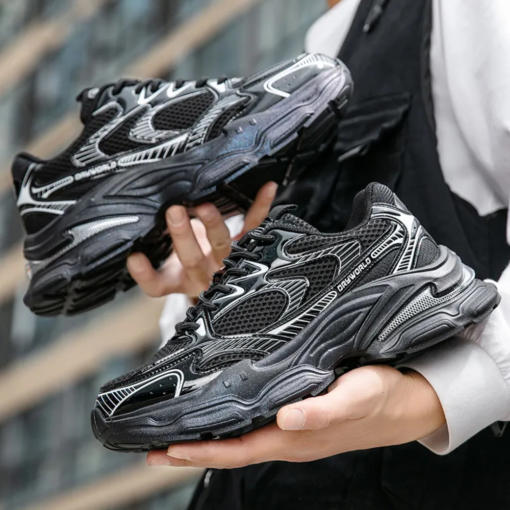 2026 New thick-soled dad shoes for men and women, light and comfortable fashion leisure shoes