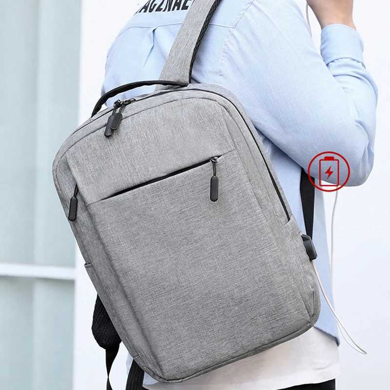 Laptop backpack travel Multifunctional Large capacity male usb charging computer school backpacks oxford waterproof bag for men W251025