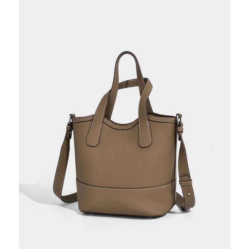 Korean Women Bucket Shoulder PU Leather Female Crossbody Bag Casual Big Totes Brand Design Handbag And Purses Bolsa Feminina 251025