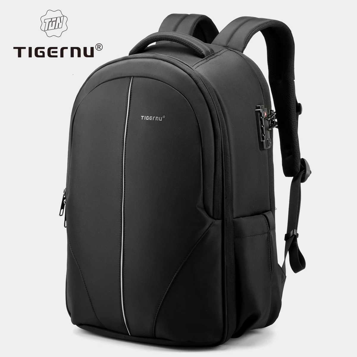 Tigernu Mens Backpacks Vacuum Compression Backpacks TSA Anti Theft Bags 156 17 Laptop Backpack Men Travel Backpacks Schoolbag W251025