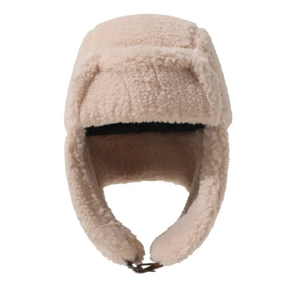Polar Fleece Lei Feng Hat Windproof Warm Ear Protection Hat Coldproof Hooded Hat Gift 251024