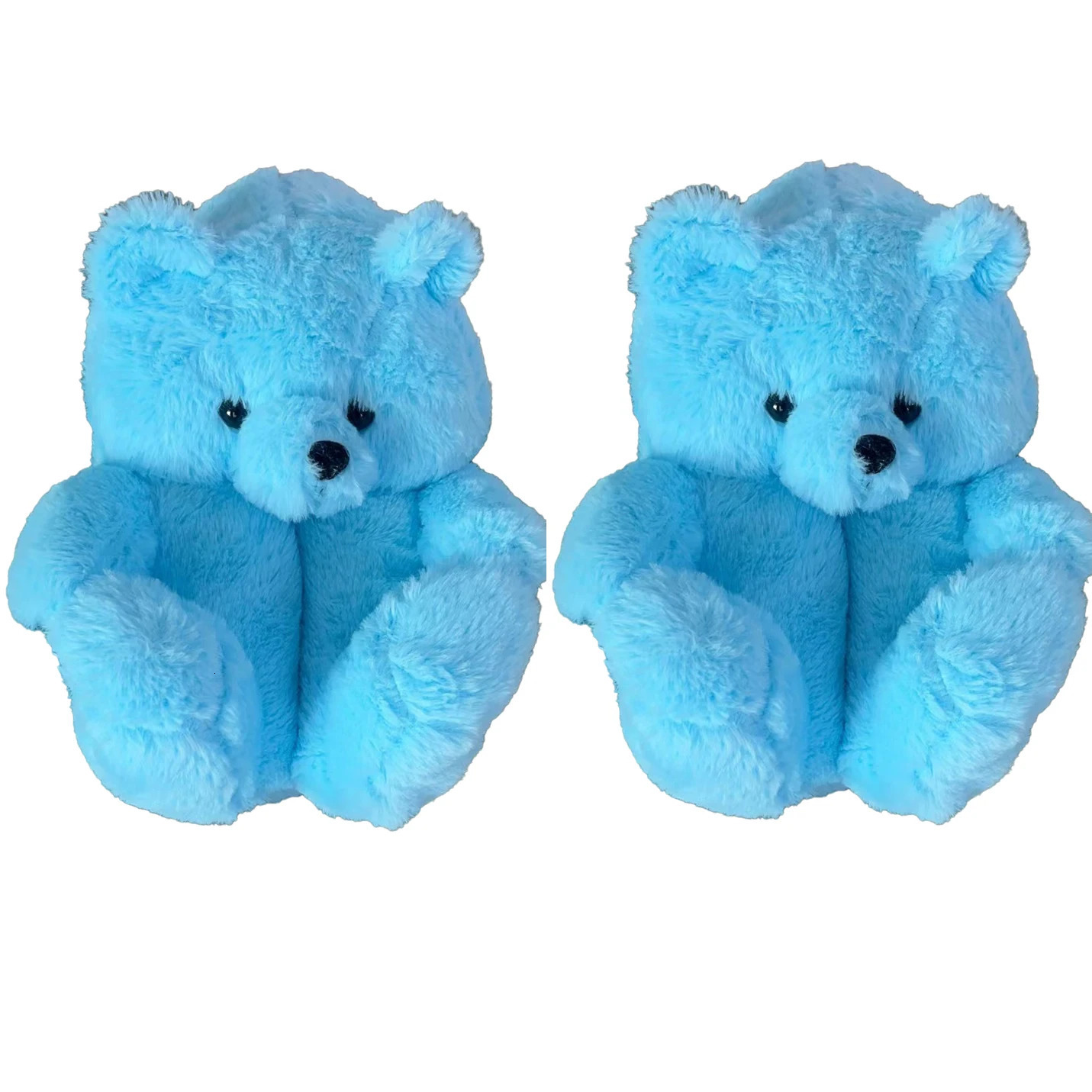 Highland Cow Fashion Bear Plush Slippers Women Men House Animals Soft Shoes Christmas Slipper Adults Indoor Shoes251020