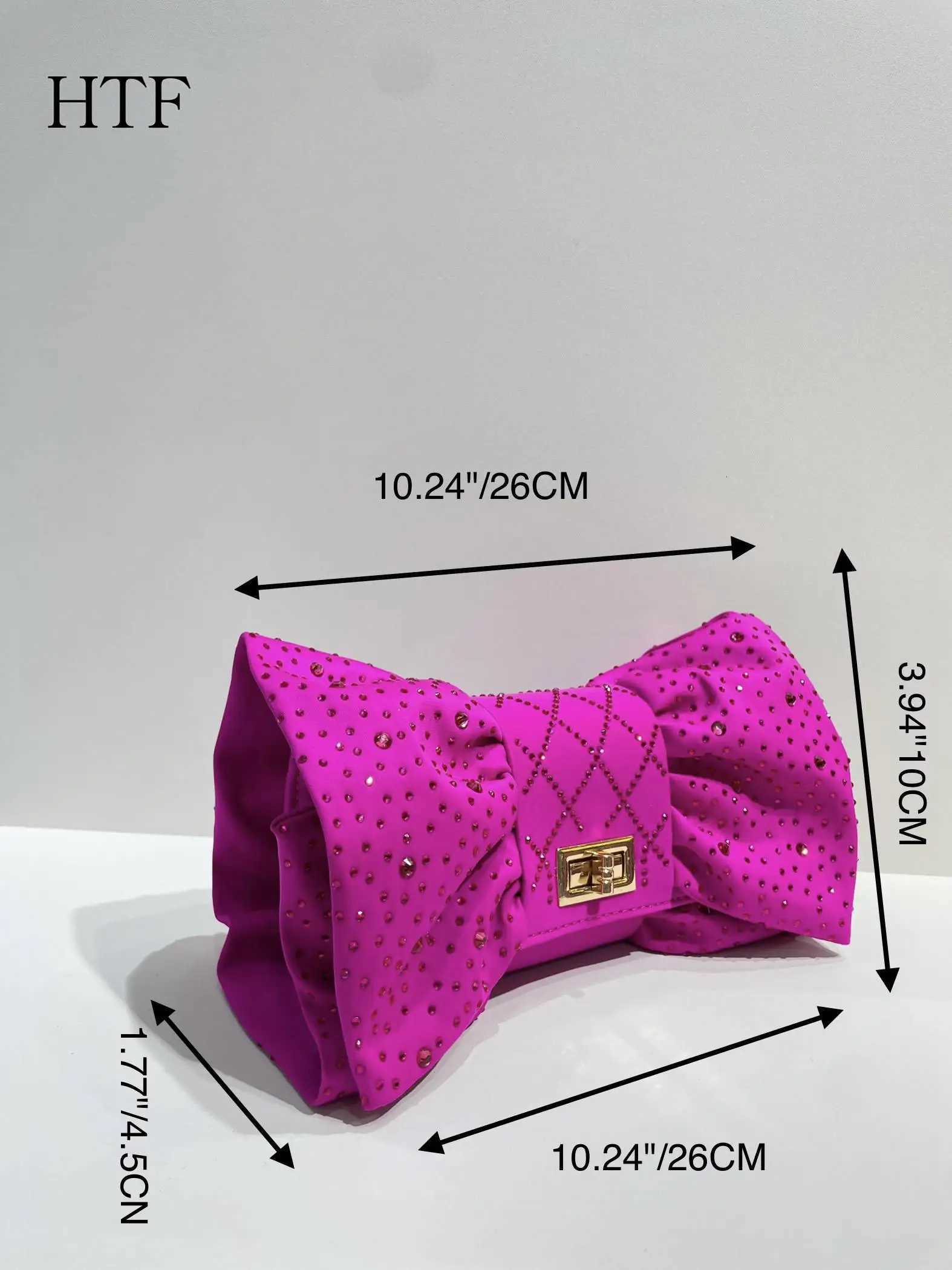 Butterfly Rhinestones Evening Bags Metal Prom Clutch Diamonds Clutch With Chain Shoulder Handbags Wedding Female Purse Z251024