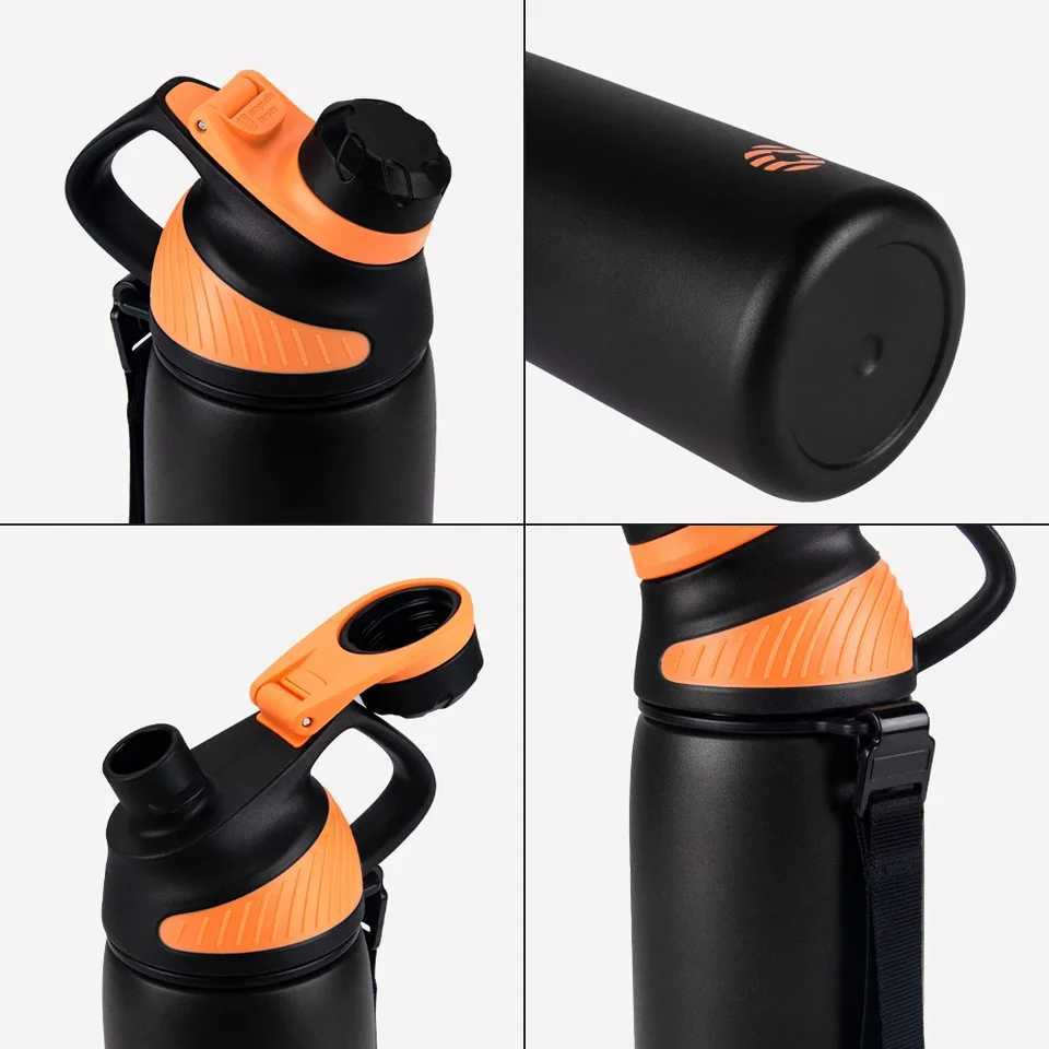 FEIJIANStainless Steel Thermo Bottle with Magnetic Lid Insulated Vacuum Flask Outdoor Sport Water Bottle Keep Cold 1500ml J251025